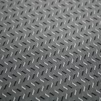 Жаккард «Штрих-2» на поролоне (серый, ширина 1,5 м., толщина 4 мм.) клеевое триплирование