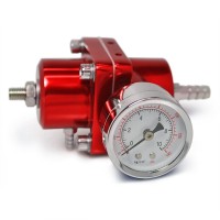 Регулятор давления топлива с манометром (красный)